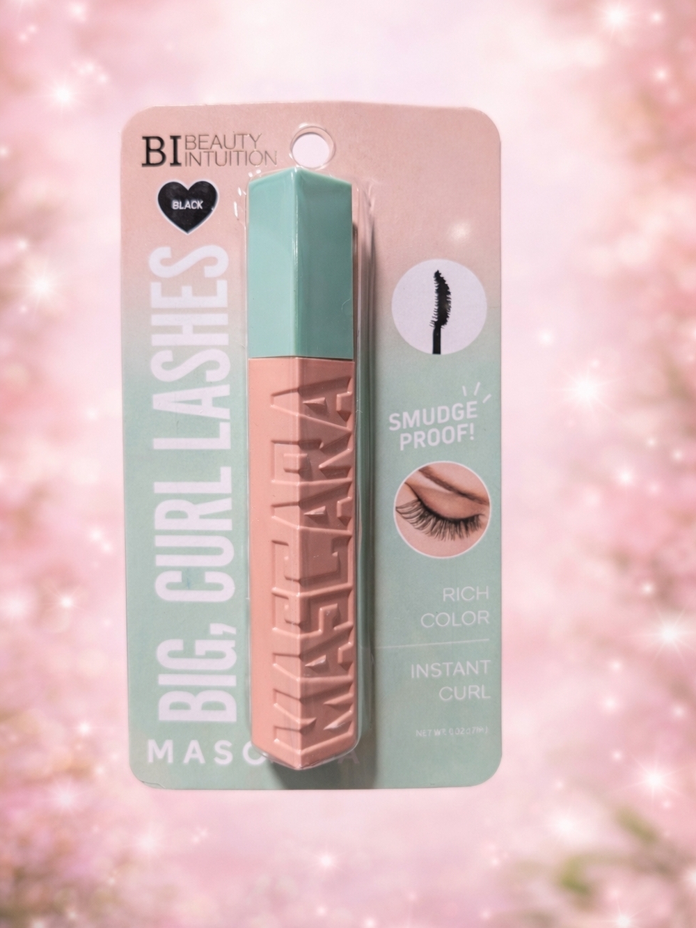 Big Curl Lashes Mascara - Black (Pink/Teal Packaging)